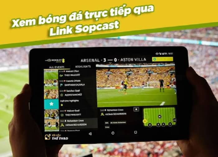 Với những "tín đồ" của bộ môn thể thao vua thì Sopcast là một trong những lựa chọn để xem bóng đá trực tuyến hàng đầu
